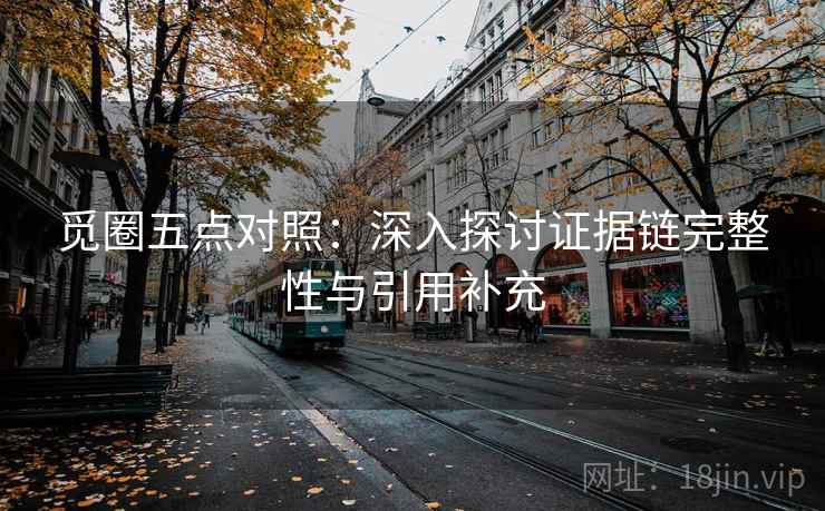 觅圈五点对照：深入探讨证据链完整性与引用补充